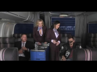 business class flight attendants