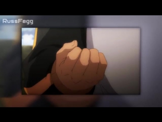 right hand russfegg anime joke re zero