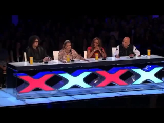 just a shock, all the judges are in hysterics a teen girl sings scream