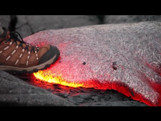 what happens if you step on lava